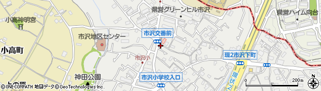 神奈川県横浜市旭区市沢町699-4周辺の地図
