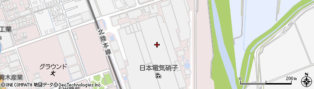 日本電気硝子株式会社　滋賀高月事業場周辺の地図