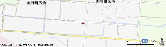 鳥取県鳥取市国府町広西653周辺の地図