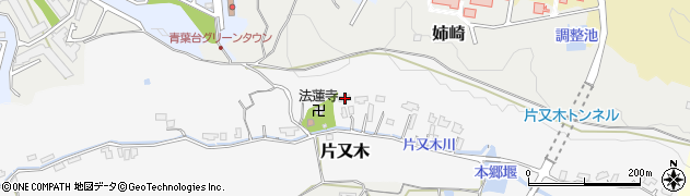 千葉県市原市片又木165周辺の地図