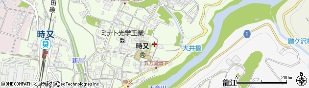 長野県飯田市時又416周辺の地図