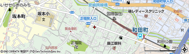 神奈川県横浜市保土ケ谷区仏向町195周辺の地図