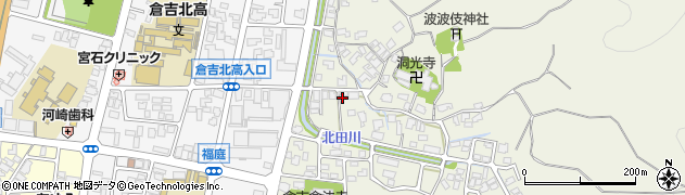 鳥取県倉吉市福庭1113周辺の地図