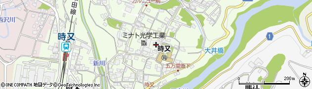 長野県飯田市時又321周辺の地図