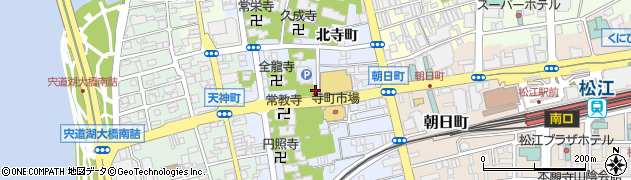 島根県松江市寺町北寺町131周辺の地図