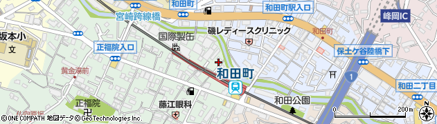 神奈川県横浜市保土ケ谷区仏向町32周辺の地図