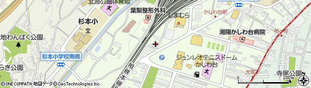 神奈川県海老名市柏ケ谷677周辺の地図