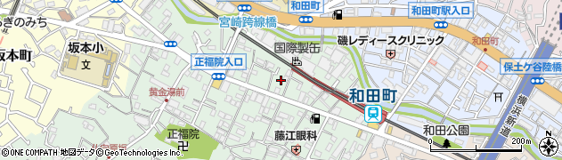 神奈川県横浜市保土ケ谷区仏向町125周辺の地図