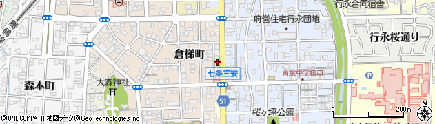 京都府舞鶴市倉梯町13周辺の地図