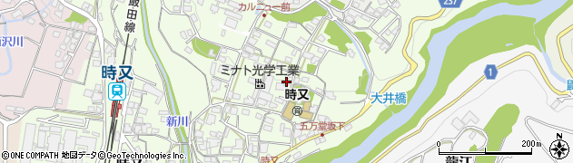 長野県飯田市時又328周辺の地図