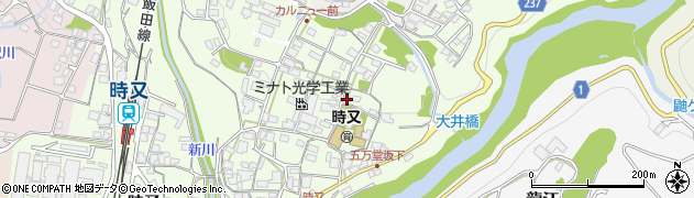 長野県飯田市時又332周辺の地図