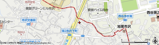 神奈川県横浜市旭区市沢町259周辺の地図
