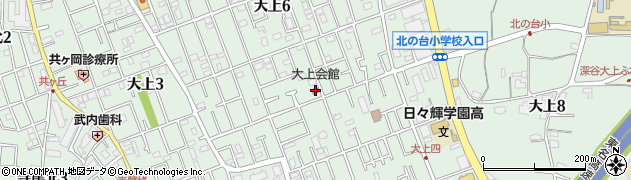 大上会館周辺の地図