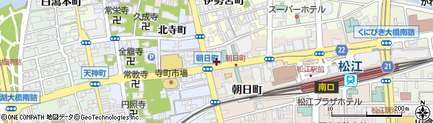 株式会社建築資料研究社山陰支店周辺の地図