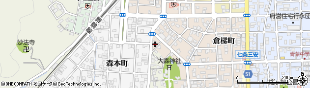 京都府舞鶴市倉梯町21周辺の地図