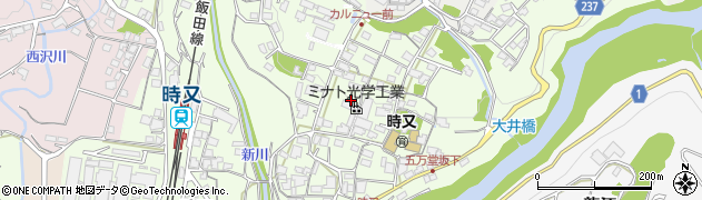 長野県飯田市時又296周辺の地図