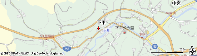長野県飯田市上久堅212周辺の地図