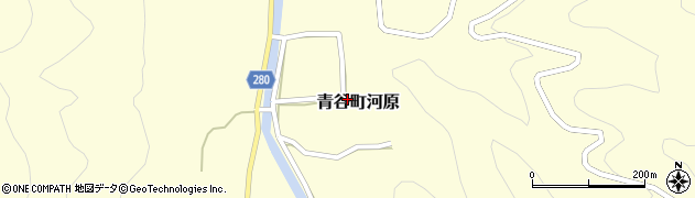 鳥取県鳥取市青谷町河原922周辺の地図