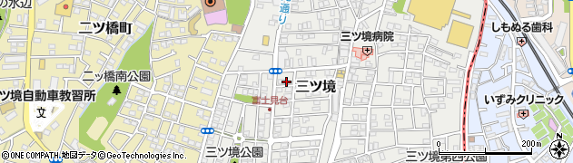 神奈川県横浜市瀬谷区三ツ境117周辺の地図