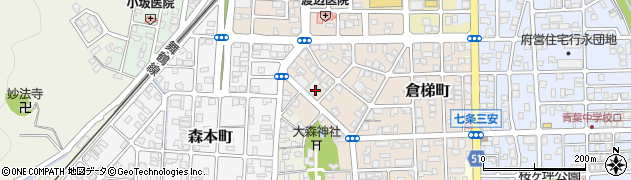 京都府舞鶴市倉梯町20-9周辺の地図