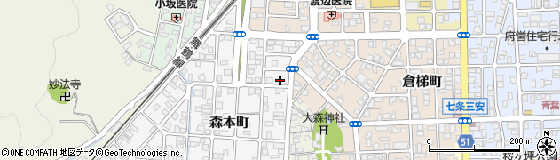 京都府舞鶴市森本町8周辺の地図