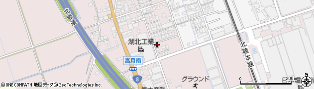 滋賀県長浜市高月町高月1656周辺の地図