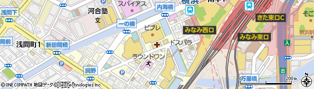 ドン・キホーテ横浜西口店周辺の地図