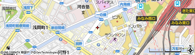 アメニティードリーム横浜店周辺の地図