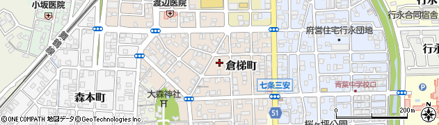 京都府舞鶴市倉梯町16周辺の地図