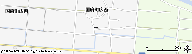 鳥取県鳥取市国府町広西203周辺の地図