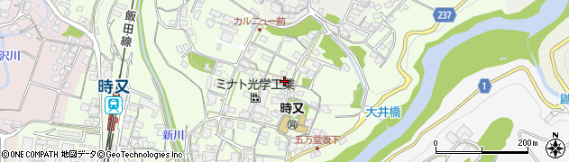 長野県飯田市時又314周辺の地図