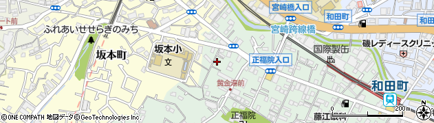 神奈川県横浜市保土ケ谷区仏向町266周辺の地図