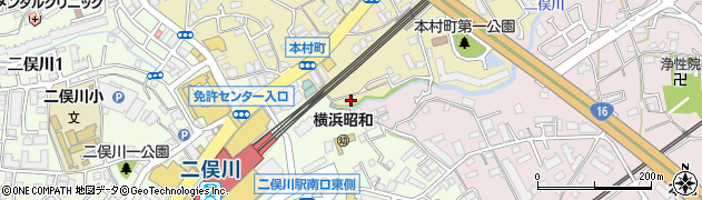 神奈川県横浜市旭区本村町25周辺の地図
