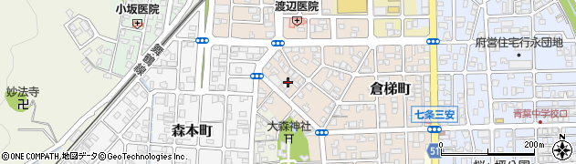 京都府舞鶴市倉梯町20-11周辺の地図