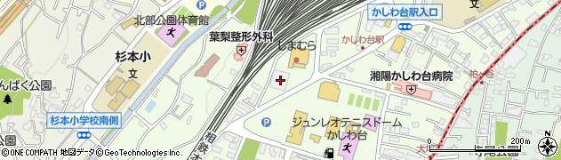 神奈川県海老名市柏ケ谷669周辺の地図