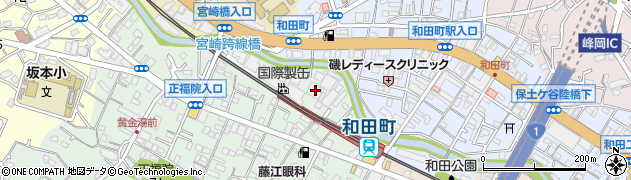 神奈川県横浜市保土ケ谷区仏向町80周辺の地図