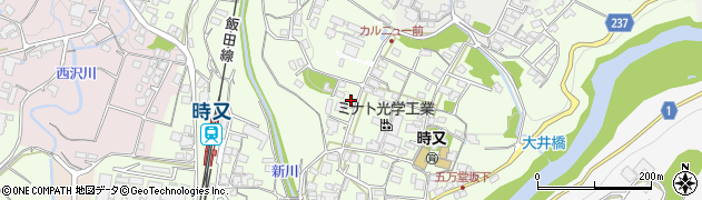 長野県飯田市時又282周辺の地図