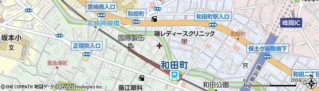 神奈川県横浜市保土ケ谷区仏向町72周辺の地図