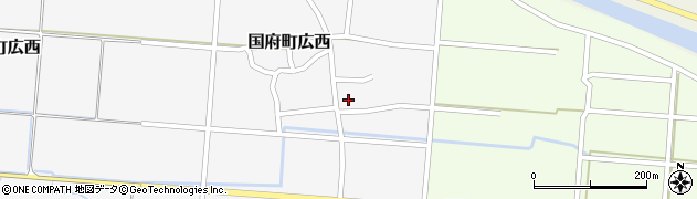鳥取県鳥取市国府町広西48周辺の地図