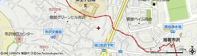 神奈川県横浜市旭区市沢町152周辺の地図