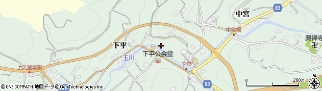長野県飯田市上久堅425周辺の地図