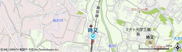 長野県飯田市時又924周辺の地図