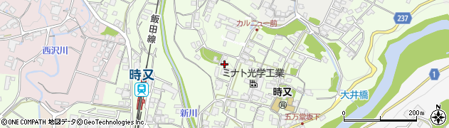 長野県飯田市時又280周辺の地図