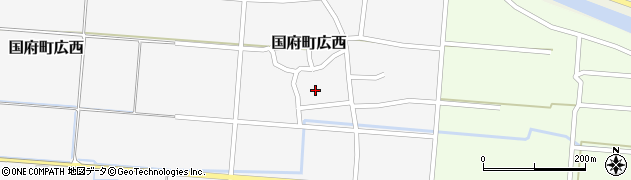 鳥取県鳥取市国府町広西205周辺の地図