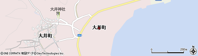 島根県松江市大井町周辺の地図