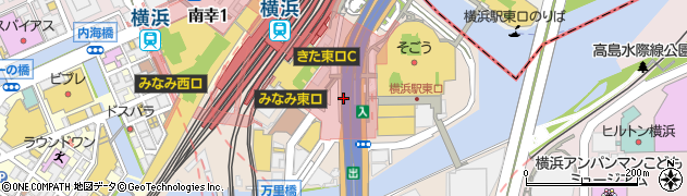 こめらく贅沢な、お茶漬け日和。 横浜ポルタ店周辺の地図