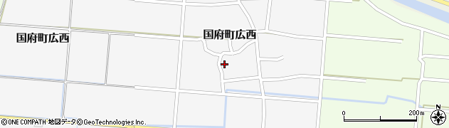 鳥取県鳥取市国府町広西206周辺の地図