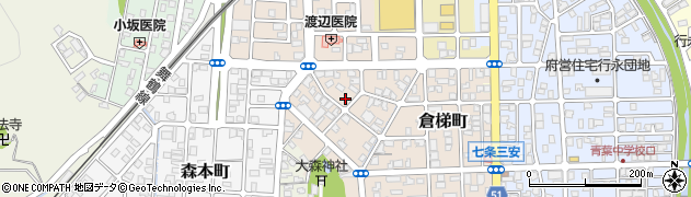 京都府舞鶴市倉梯町8-7周辺の地図