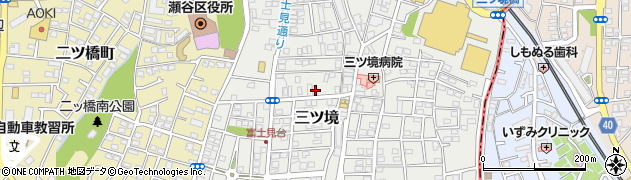 神奈川県横浜市瀬谷区三ツ境116周辺の地図