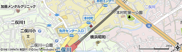 神奈川県横浜市旭区本村町26周辺の地図